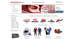 Desktop Screenshot of kartingwarehouse.com